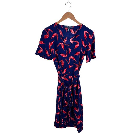 ModCloth Shrimp Cocktail Hour Dress - Picture 1 of 6